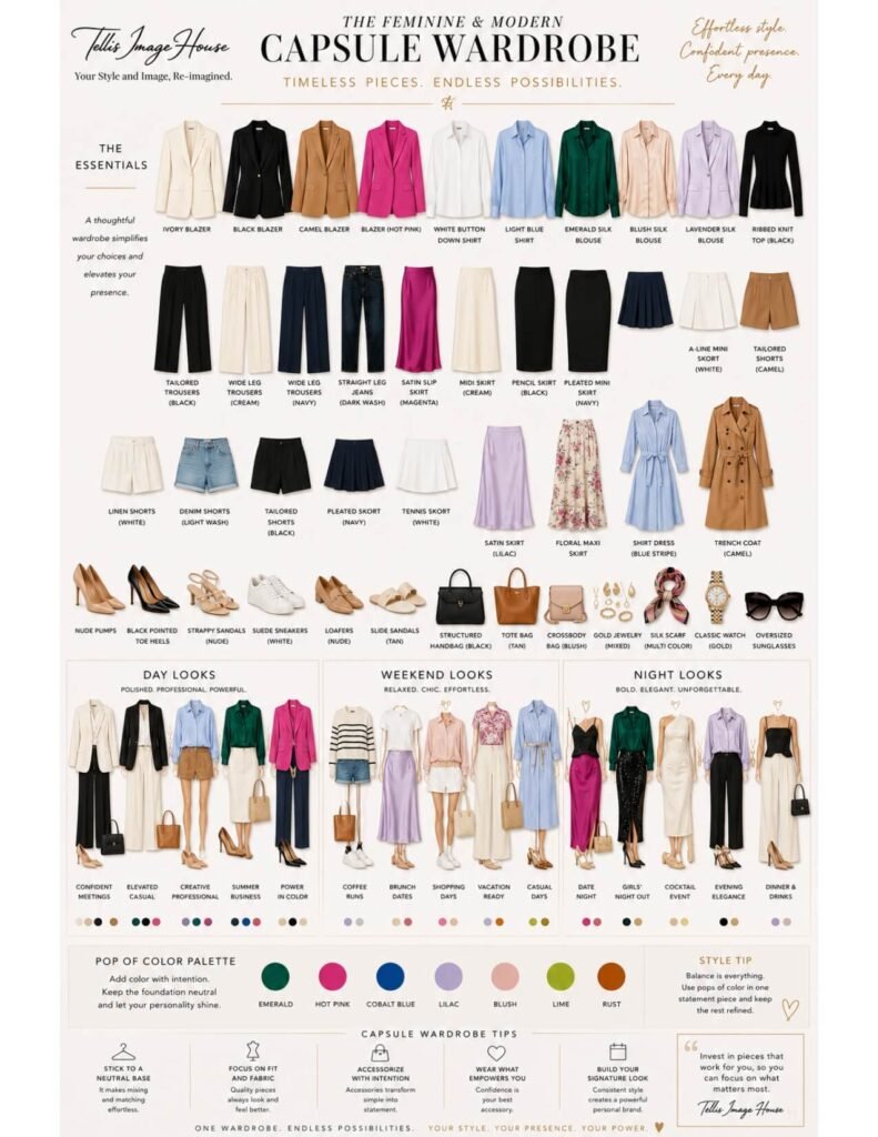 Capsule Wardrobe Stylist Tampa | Tellis Image House